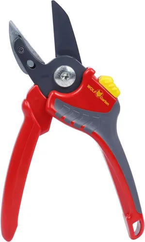 Miniatura 10 de Wolf-Garten RS2500 - Tijeras de podar yunque (11.4 x 1.5 x 1.1 in), color rojo