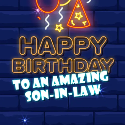 Miniatura 6 de Tarjeta de cumpleaños de Prime Greetings para yerno, fabricada en Estados Unidos, ecológica, cartulina gruesa con sobre premium 5in x 7.75in