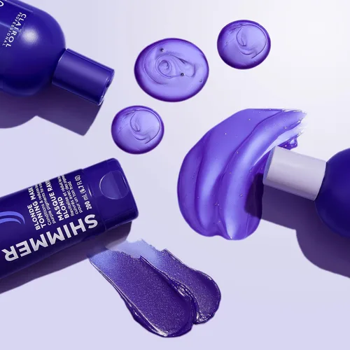 Miniatura 10 de Clairol Professional Shimmer Lights Purple Shampoo fl. Oz Neutraliza los tonos latones y amarillos para cabello rubio y gris plateado con reflejos