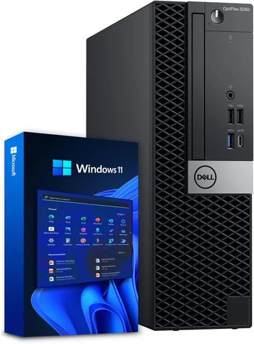 Dell Computadora de escritorio Windows 11 OptiPlex 5060 | Intel Core i5-8500 de seis núcleos (4.3GHz Turbo) | 16GB DDR4 RAM | 500GB SSD de estado