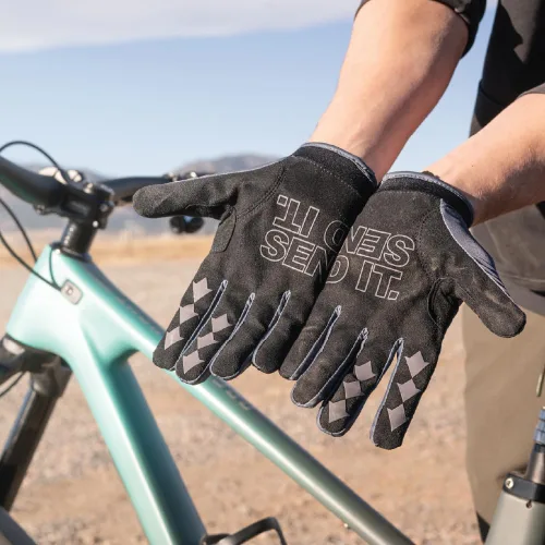 Miniatura 4 de Send It. Reveler - Guantes deportivos para hombres y mujeres, duraderos y ligeros, guantes de ciclismo de montaña y motocicleta, accesorios