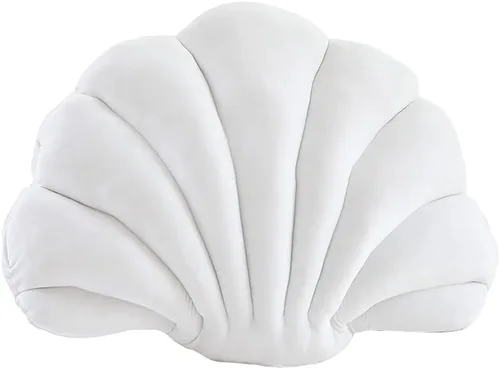 Miniatura 6 de Patty Both Seashell - Almohada decorativa de terciopelo con forma de concha de mar, almohadas decorativas para cama, sofá, decoración del hogar