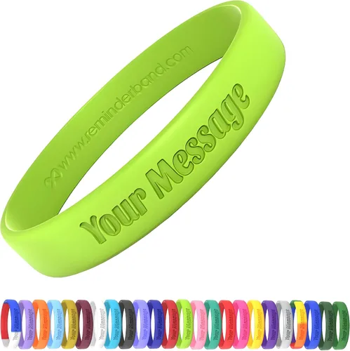 Miniatura 20 de Pulseras de silicona personalizadas de Reminderband, pulseras de silicona personalizadas, pulseras personalizables, pulseras personalizadas de goma