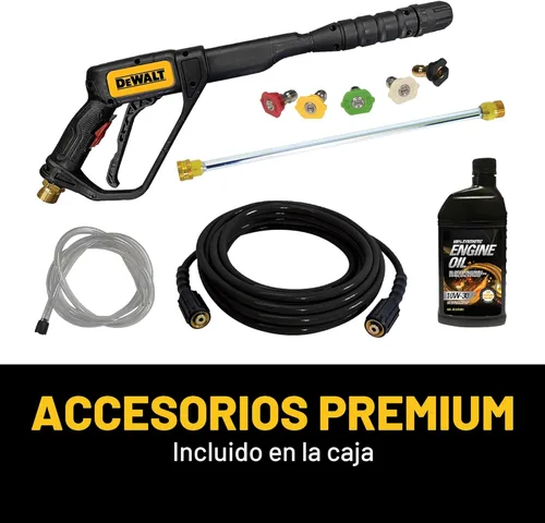 Miniatura 4 de Dewalt 61147S Lavadora a presión de 3300 PSI, 2.4 GPM, a gas, agua fría