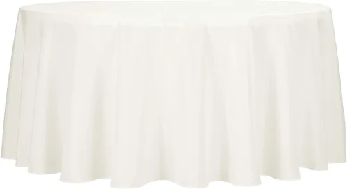 Miniatura 42 de Ascoza Paquete de 2 manteles rectangulares blancos de 60 x 84 pulgadas, tela de poliéster de 4 pies, para bodas, banquetes, restaurantes y fiestas