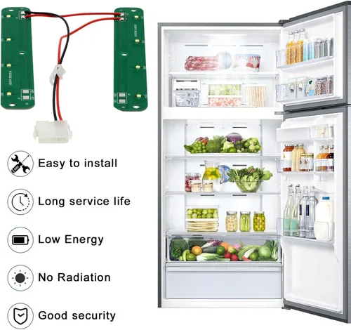 Miniatura 7 de W11042554 Luces del módulo del congelador del refrigerador reemplazan W11101384, W11387579, W11527432- para refrigeradores Whirlpool Kenmore