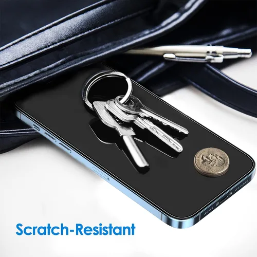 Miniatura 5 de JETech Protector de pantalla compatible con iPhone 13 Pro Max de 6.7 pulgadas, película de vidrio templado, paquete de 3
