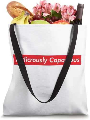 Miniatura 4 de Ludicrously Capaz Meme Fashion Viral Joke Funny Bolso Tote Bag