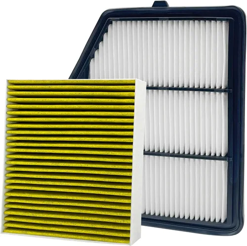 Miniatura 10 de Capume 2 piezas de kit de filtro de aire de motor para cabina JM277 JMRA0A Compatible con Rogue 2021 2.5L, Rogue 2022 2023 2024 2025 1.5L