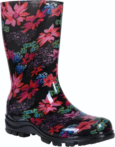 Miniatura 2 de Asgard - Botas de lluvia a media pantorrilla para mujer, impermeables.