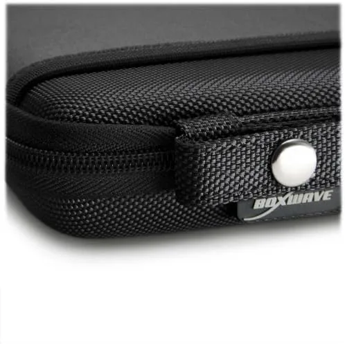 Miniatura 6 de BoxWave Funda compatible con Chuwi HiPad Pro - Maletín rígido, bolsa de mensajero delgada, bolsillos laterales, peltre
