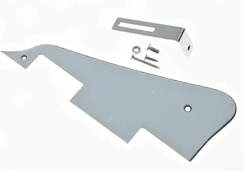 Miniatura 37 de Dopro Golpeador de guitarra LP de 1 capa con soporte cromado para Epiphone Les Paul