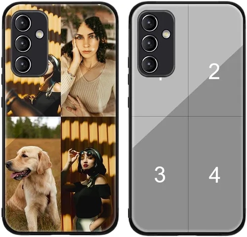 Miniatura 514 de Funda de teléfono personalizada para Samsung Galaxy S22+ / S22 Plus 5G, funda de TPU suave de vidrio templado antiarañazos personalizada con foto