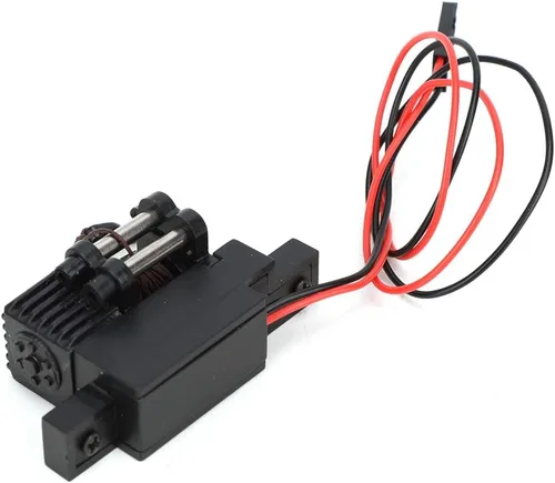 Miniatura 9 de Qiilu Cabrestante Rc Winch 1 16 Negro Plástico Metal Plástico Metal Cabrestante Automático Piezas de actualización Accesorios Ajuste para 1 16 RC