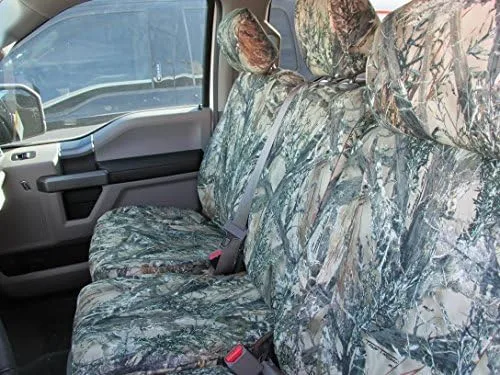 Miniatura 4 de Durafit Seat Covers, Juego de fundas de asiento delantero y trasero compatibles con Ford F150-F550 Super Crew 2019-2022 fabricado en tela