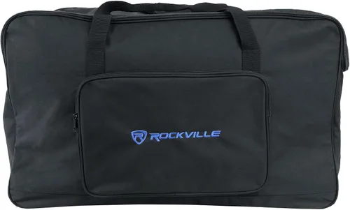Miniatura 9 de Rockville Paquete BPA15: (2) altavoces PA de DJ de 15 pulgadas y 800 W con Bluetooth, (2) bolsas de transporte acolchadas TB15 V2 para altavoces