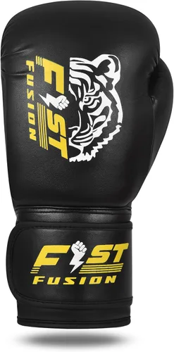 Miniatura 3 de Guantes de boxeo para Muay Thai, MMA, Kickboxing, boxeo, piel maya, guantes de cuero para hombres, mujeres y adultos, 8, 10, 12, 14, 16 onzas