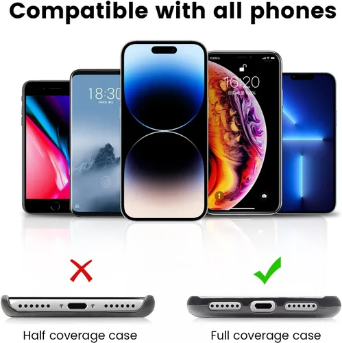 Miniatura 5 de Lengüeta universal para teléfono celular sin adhesivo, paquete de 5 piezas de repuesto para correa de teléfono, parche de cordón de seguridad
