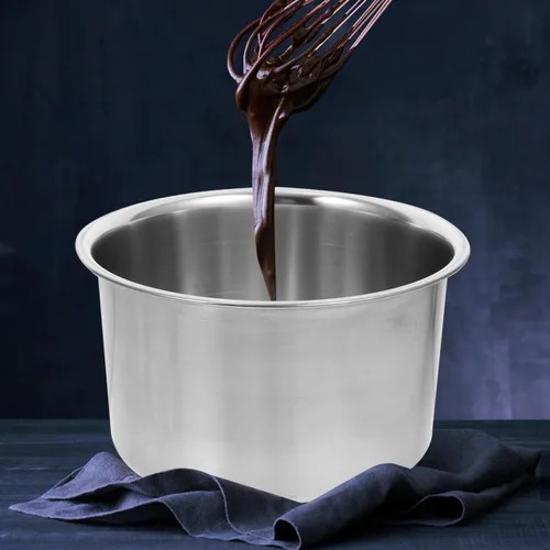 Miniatura 4 de Juego de ollas de doble caldera de acero inoxidable para derretir chocolate caramelo vela jabón y cera – 20.3 fl oz interior 6.3 in exterior olla
