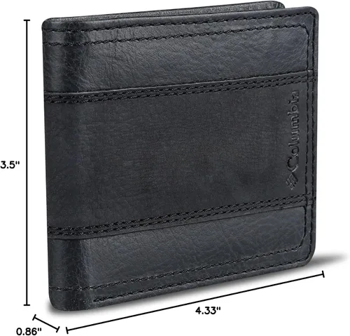 Miniatura 71 de Columbia Billetera plegable para hombre, múltiples ranuras para tarjetas, ventana de identificación