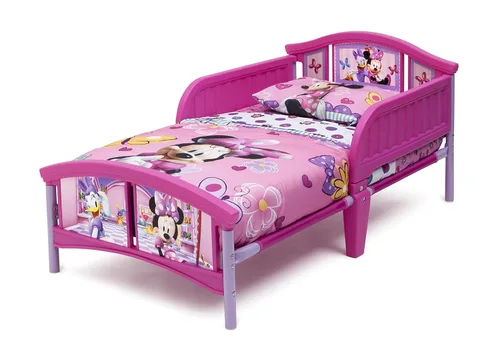 Miniatura 2 de Delta Children Cama de plástico para niños pequeños, Minnie Mouse de Disney