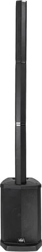 Sistema PA con batería Gemini - Altavoces de línea en arreglo inalámbrico con subwoofer, arreglo de columna de 1000W, mezclador incorporado, batería