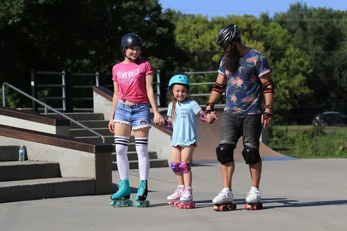 Miniatura 5 de Roller Derby Firestar Patines para Niños, Niñas, Principiantes, Infantiles Blanco/Rosa