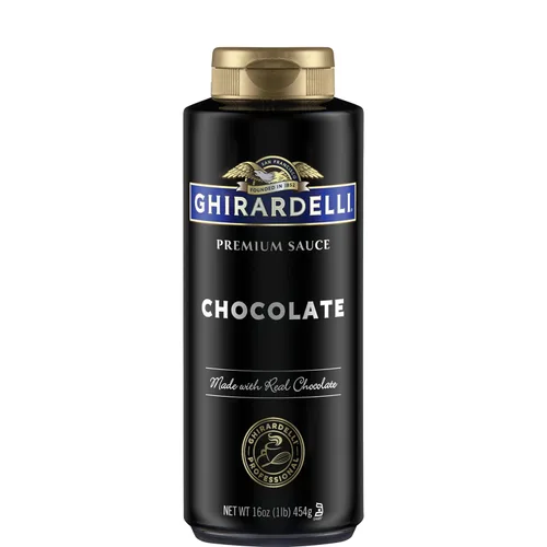Miniatura 9 de Botella con bomba de salsa de caramelo de la Compañía de Chocolate Ghirardelli, 87.3 oz (Paquete de 1)