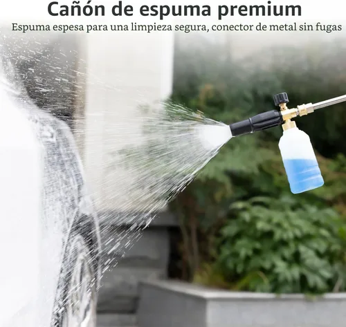 Miniatura 9 de Giraffe Tools Crossfalls - Lavadora a presión retráctil máxima, 3000 PSI, 1.45 GPM, motor de inducción de 1800 W, lavadora de energía eléctrica