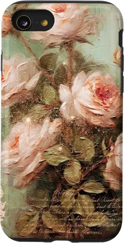 Miniatura 18 de Vintage Antique English Roses Garden Victorian Art Case for iPhone 17
