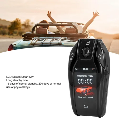 Miniatura 7 de TK800 - Llave de coche con control remoto inteligente, pantalla táctil LCD universal TK800+, entrada remota sin llave para todos los botones