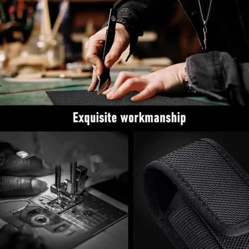 Miniatura 9 de Funda compatible con Leatherman Wave Plus Wingman Surge Rebar Multiherramienta Funda de cinturón de nylon con clip de cinturón