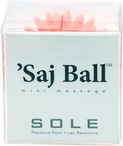 Miniatura 4 de Sole Premium Foot Care Products Saj Ball Green Mini Spiky Deep Tissue Masaje - Tamaño de viaje, caja de regalo Verde