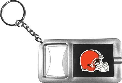 Miniatura 23 de Siskiyou Sports NFL unisex-adult Flashlight Key Chain With Bottle Opener