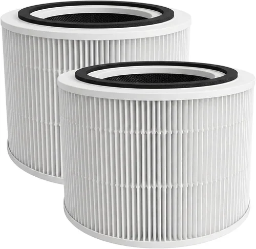 Filtro de repuesto 240 compatible con purificador de aire 240, 3 en 1, True Hepa 14 graduado con carbón activado que captura el 99.99% del humo,