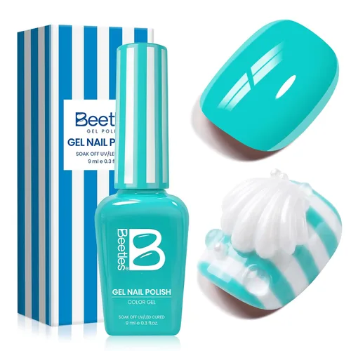 Miniatura 21 de Beetles - Lámpara de uñas LED UV, luz de uñas blanca caramelo con 3 temporizadores de 30/60/90 segundos y pantalla de cuenta regresiva para esmalte