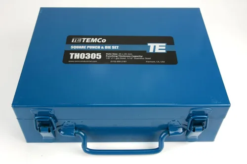 Miniatura 8 de TEMCo Industrial TH0305 Square 1.772 in x 1.772 in 1/16 DIN Panel Meter Punch Dies 1.772" x 1.772