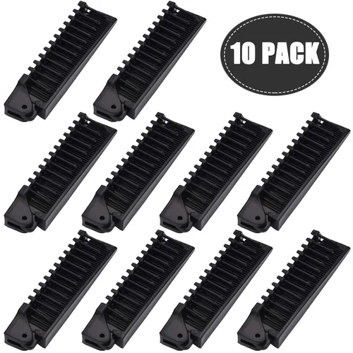 Miniatura 5 de Peine plegable portátil de viaje, 10 piezas, combo compacto y plegable, tamaño de bolsillo, peine de doble cabeza para mujeres y hombres, refugio