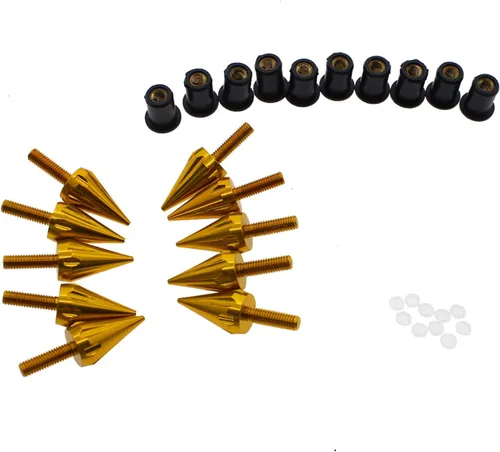 PROCNC - Tornillos para parabrisas de motocicleta para Honda CBR 600rr 1000rr para Suzuki GSXR 600 750 1000 para Yamaha R1 R6 R6s para Kawasaki ZX6R