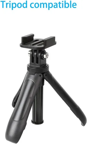 Miniatura 4 de PellKing Base de liberación rápida para trípode compatible con GoPro Hero 13 12 11 10 9 8 7 6 5 4 Session Max, Insta360 One R, DJI Osmo Action 5 4 3