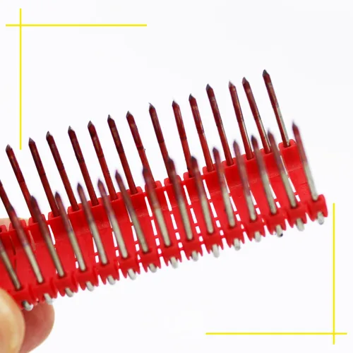 Miniatura 6 de Grapas de cable aisladas de 1 pulgada MNM1-600 para pistola de grapadora de cable Milwauke M-12 2448-20 para superficies de madera, se ajustan a
