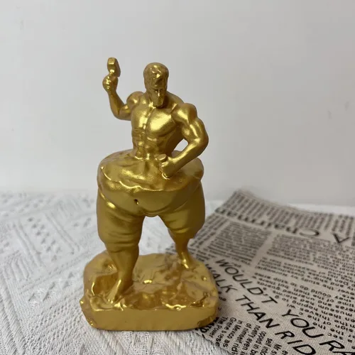 Miniatura 7 de Autoescultura, toma un martillo para tallarte a ti mismo, estatua de fitness para perder peso, decora tu hogar, oficina o estante