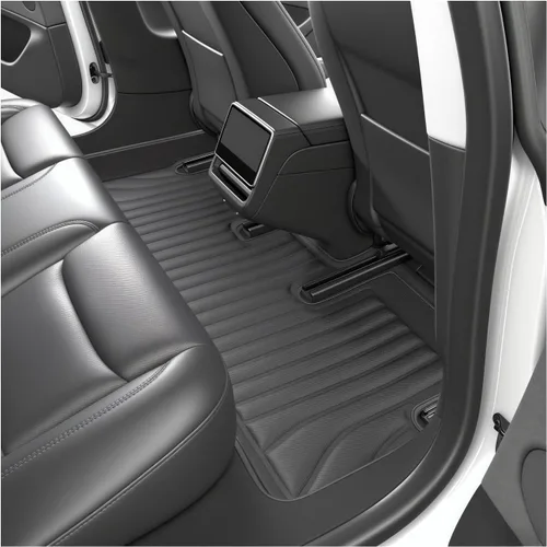 Miniatura 3 de SUPER LINER 6 alfombrillas suaves y accesorios para Tesla Model 3 Highland (2024,2025,2026) - Protección para todo tipo de clima, revestimiento