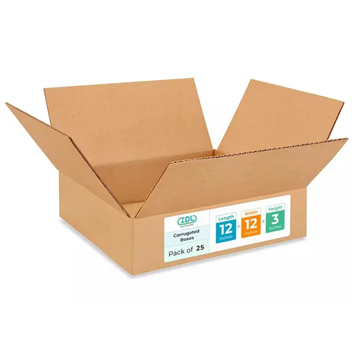 Miniatura 297 de IDL Packaging Paquete de 5 cajas de envío altas de 8 x 8 x 48 pulgadas, extra resistentes de 200 libras frente a caja regular, cajas de mudanza