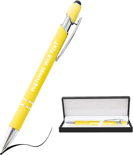 Miniatura 148 de AIFLM Bolígrafos personalizados con nombre a granel hasta 500 unidades de bolígrafos grabados gratis con tu nombre y texto para negocios