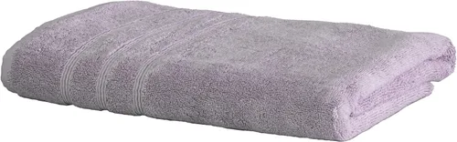 Miniatura 67 de Mosobam Juego de 4 toallas turcas de lujo de 35 x 70 pulgadas, color gris claro (gris), viscosa de bambú de 24.69 oz/m² y algodón peinado turco