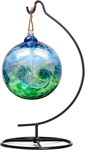 Soporte de exhibición de adornos, soporte para colgar adornos de bolas de vidrio, soportes de adornos para plantas colgantes, soporte de terrario