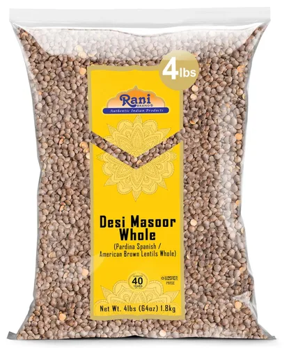 Miniatura 23 de Rani Masoor Dal (lentejas rojas indias) Gramo partido, 32 onzas (2 libras) 32.03 oz ~ Todo natural Apto para gluten Sin OMG Kosher Vegano