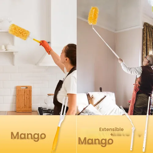 Miniatura 6 de Recargas de plumero resistentes, kit de plumeros desechables para limpieza y limpieza de muebles, persianas, ventiladores de techo, superficies