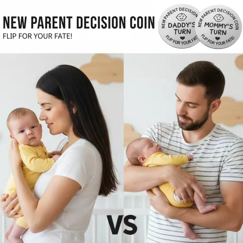 Miniatura 6 de Regalos para padres recién nacidos para parejas, regalos para mamá y papá, cesta de regalo de embarazo para futuros padres, juego de regalo de baby